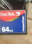 Sandisk 64MB Compact Flash Card