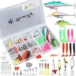 TCMBY Fishing Lures Bait Tackle Kit