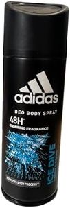 Adidas Ice Dive Lot de 6 flacons de spray pour homme Effet fraîcheur longue durée sans aluminium 150 ml
