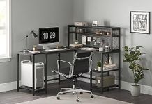 U Shaped Desk With Hutch