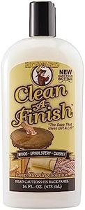 HOWARD Clean-A-Finish For Wood, Upholstery, and Carpet, Pour Bottle, 16 oz