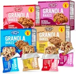 Cooper Street Granola Bakes (24 Count) – Breakfast Grain and Seeds Granola Bars Variety Pack – Nut, Dairy & Soy Free – Individually Wrapped Healthy Snacks for Kids, School, Work, Hiking & On-the-Go