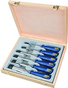 Irwin Marples M444 Blue Chip Bevel Edge Chisel - Set of 6