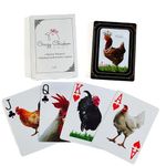 Crazy Chicken Lady Playing Cards