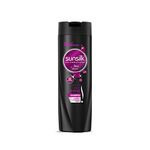 Sunsilk Stunning Black Shine Shampoo, With Amla Pearl Extract, Makes Hair looking Fuller, Moisturised and Shiny, 180 ml