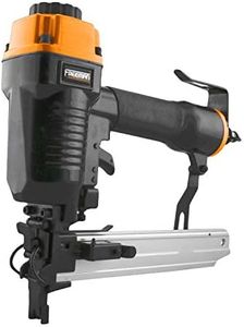 Freeman PFS16 Pneumatic 16-Gauge, 1” Fencing Stapler | Tool-Free Depth Adjust, Jam Release, and Wire Alignment | Includes Adjustable Belt Hook