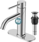 FORIOUS Bathroom Faucets with Pop u