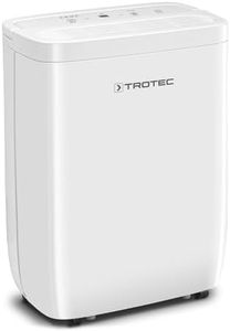 TROTEC Raumentfeuchter elektrisch TTK 27 E – Leistung 12 L/Tag – Fläche 15 m² / 37 m³ – Entfeuchtungsgerät mit Autoabschaltung