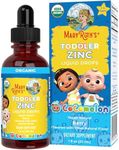 MaryRuth Organics Cocomelon Toddler Liquid Zinc | Sugar Free | USDA Organic | Kids Zinc Sulfate for Ages 1-3 | Immune Support Supplement for Children | Vegan | Non-GMO | Gluten Free | 1 Fl Oz