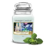 Yankee Candle Scented Candle | Magical Bright Lights Large Jar | Long Burning Candles: up to 150 Hours | Perfect Christmas Gifts for Women