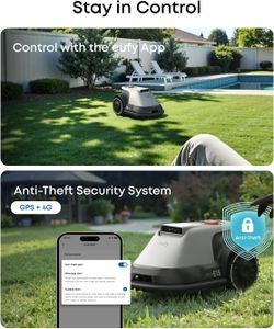 eufy E15 Robot Lawnmower – Automatic Smart Grass Cutter