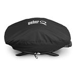 Weber Stephen Products 7111 Natural Organic Grill Cover Black