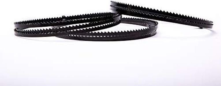 Encut - Set di 3 lame per sega a nastro, ad alte prestazioni, 1400 x 6 x 0,65 mm, 6 denti per pollice, in acciaio per sega a nastro per Einhell, Atika ecc. per legno, compensato, acciaio, plastica ecc