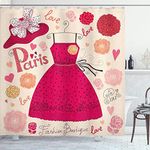 Ambesonne Fashion Shower Curtain, V