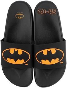DC Comics The Batman Claquette Hommes Piscine Tongs Homme Plage Claquettes Flip Flop 42-43 Batman
