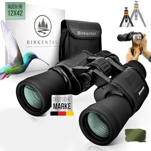Birkental Fernglas Erwachsene 10x50 inkl. Zubehör-Anfänger und Profis-HD Zoom,wasserdicht,leicht,kompakt-auch für Brillenträger-breites Sichtfeld Feldstecher-Jagd,Vogelbeobachtung,Astronomie,(Schwarz)