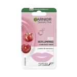 Garnier SkinActive Moisture Bomb Cherry Lip Mask, Enriched With Cherry & Panthenol, Lip Mask For Dry Lips, Nourish & Smooth Lips In 15 Minutes, Vegan Tissue