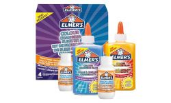 Elmer’s Colour Changing Slime Kit | Slime Supplies Include Colour Changing Glue & Magical Liquid Slime Activator | Activates with UV Light | Washable & Kid Friendly | 4 Count