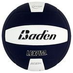 Baden Lexum Composite Game Volleyball, Navy/White, Size 5