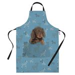 Bang Tidy Clothing Dachshund Sausage Dog Gifts for Dog Lovers Owners - Cooking Baking Aprons - Kitchen Apron Gift for Women Men Bakers and Cooks