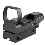 Paike Red Dot Sight Reflex Sights 4 Styles Reticles (11mm Rail)