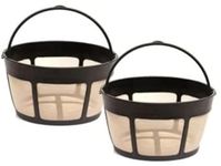 Cuisinart 2 Pack Gtf-B Gold Tone Coffee Filter 8-12 Cup Permanent Basket Style