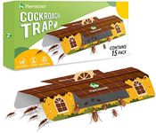 Kensizer 15-Pack Roach Killer Trap Indoor with Bait, Cockroach Infestation Killing Trap, Roach motels, Child & Pet Friendly for Glue Traps