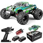 YONCHER YC380 PRO 1:16 Brushless Fast RC Cars for Adults, 62+ KM/H 4WD Remote Control Truck, Hobby High Speed RC Monster Trucks, Oil-Filled Shocks Off-Road Remote Control Car for Boys