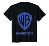 Kids Warner Brothers WB Blue Logo T