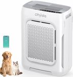 Air Purifiers for Home Bedroom Large Room up to 3000Ft², HEPA Air Purifier with Washable Double-Sided Filters, Smart WiFi, AQI Display, Air Cleaner for Pets, Allergies, Dust, Pollen, 15dB, Fragrance