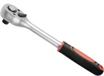 KROST 3/8-Inch Drive Ratchet Handle, Ratchet Wrench, Socket Wrench, 72-Tooth, Quick-Release Reversible, Chrome Vanadium Steel Made