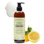 Pharmacopia Verbena Body Wash - Natural Shower Gel, Moisturizing and Nourishing Body Cleanser - Infused with Organic Aloe Vera, Coconut Oil, and Green Tea Extract - Vegan, and Cruelty-Free, 473 ml | 16 oz