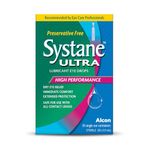 Systane Ultra Unidose Preservative Free Eye Drops for Dry Eye Relief, 30 Single Use Containers - 30 x 0.5 ml