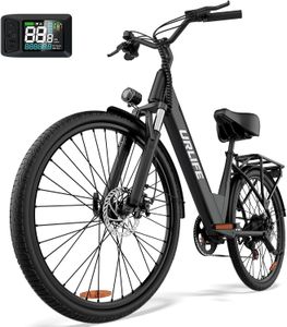 URLIFE 26" Electric Mountain Bike – Black