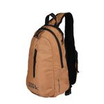 Eddie Bauer Stowaway Packable 10L Sling 3.0 Made from Polyester with Lightly Padded Shoulder Strap, Tobacco