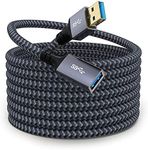 Hisatey USB Extension Cable 20 ft, 