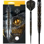 Harrows Taipan Steel Tip Dart Set – 90% Tungsten, 3 Supergrip Carbon Midi Shafts, 3 Taipan Flights - 21g