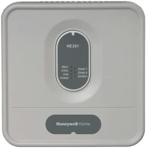 Honeywell HZ221 True Zone Control Panel, Controls 2 Zone System