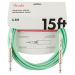 Fender 0990515058 Original Series Instrument Cable, 15' Straight/Straight, Surf Green