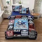 Leaflin American Football Bedding f