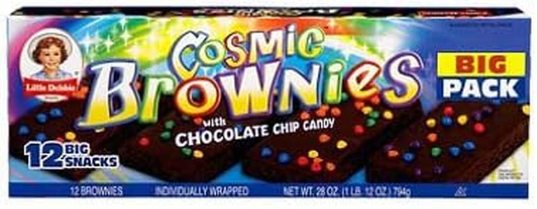 Little Debbie Cosmic Brownies with Chocolate Chip Candy - 12 ct. (packof 2)