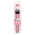 Real Techniques InstaPop Cheek Makeup Brush for Application of Loose Pigment Highlighter or Blush