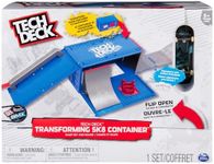 Tech Deck Transforming SK8 Container Pro Modular Skatepark and Board, for Ages 6 and Up (Edition May Vary)