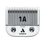 Andis Carbon-Infused Steel UltraEdge Dog Clipper Blade, Size-1A, 1/8-Inch Cut Length (64205)