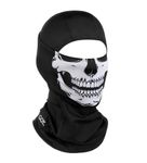GOT Sports UPF 50+ Balaclava Ski Mask - Windproof Balaclava for Cold Weather Men Women - Snowboard, Motorcycle Sheisty Mask (Skull)