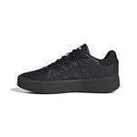 adidas Women's Court Platform Sneaker, Core Black Core Black Ftwr White, 6 UK