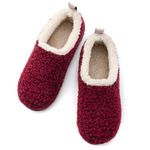 RockDove Women's Nomad Slipper with Memory Foam, Size 4.5-5.5 UK Women, Red