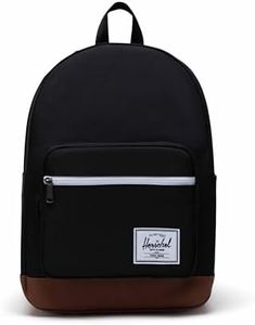 Herschel Supply Co. Pop Quiz Mochila, Negro/Bronceado, Talla única, Mochila Pop Quiz