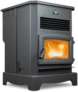 US Stove 3,000 Sq. Ft. Pellet Stove, WiFi, 170lb Hopper