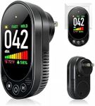 VETOUCH Portable Plug-In Noise Detector, 3-In-1, Temperature/Humidity Simultaneous Monitoring, High-Definition Large Screen Accurate Data Reading, Intelligent Graded Alarm, Suitable For Various Venues